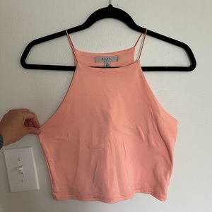 3 pack high neck cropped tanks